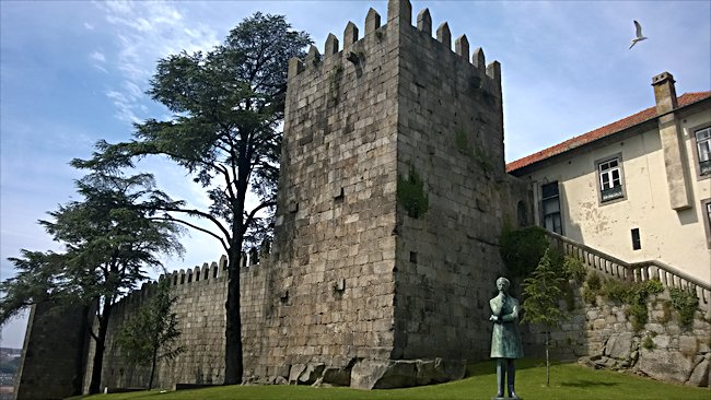 Porto city wall