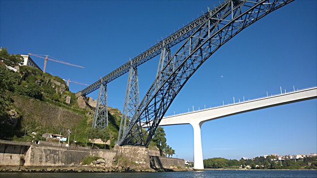 The Ponte Maria Pia Railway Bridge
