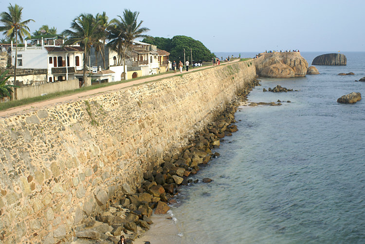 Galle fort wall