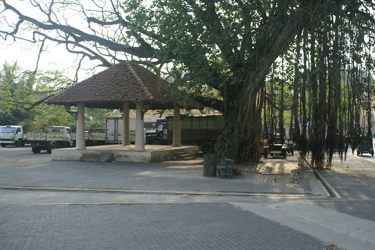 Galle Court Square market