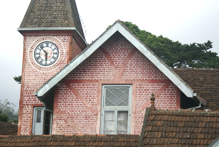 post office clock tower in Nuwara Eliya