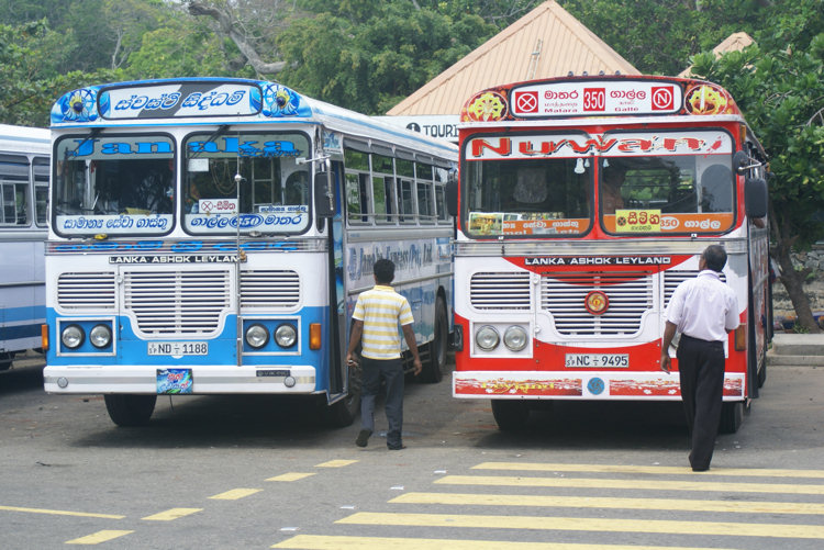 Galle Bus station