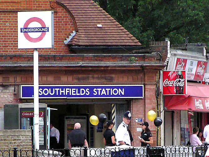 Southfields tube station