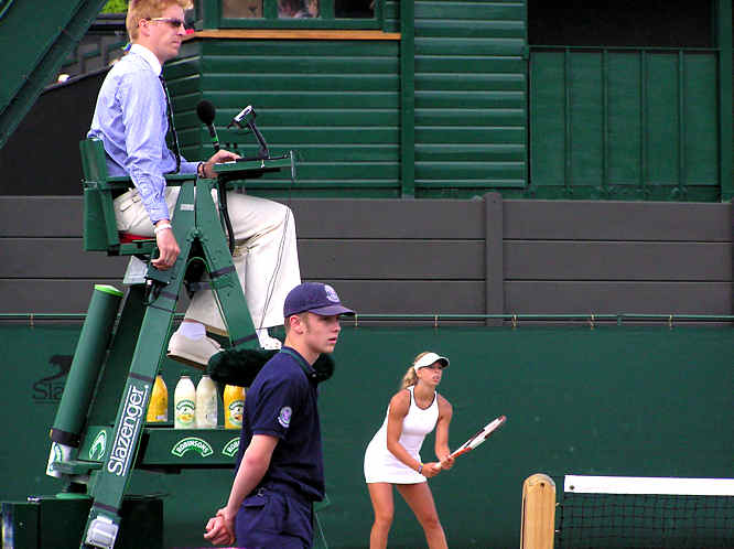 Wimbledon Lawn Tennis Championship ball boy