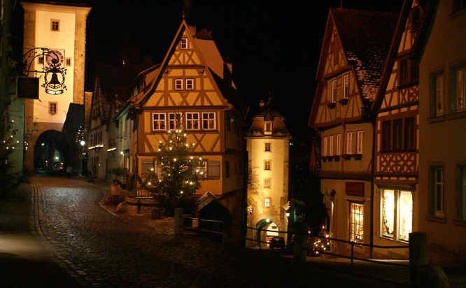 Rothenburg ob der Tauber, Bavaria, Germany