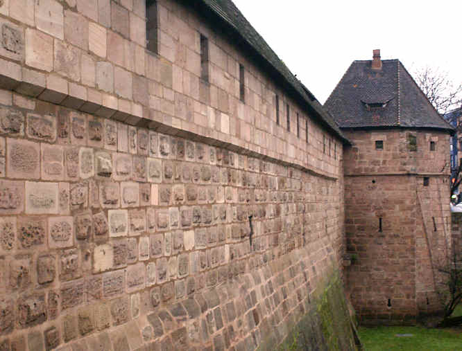 Nuremberg city walls 