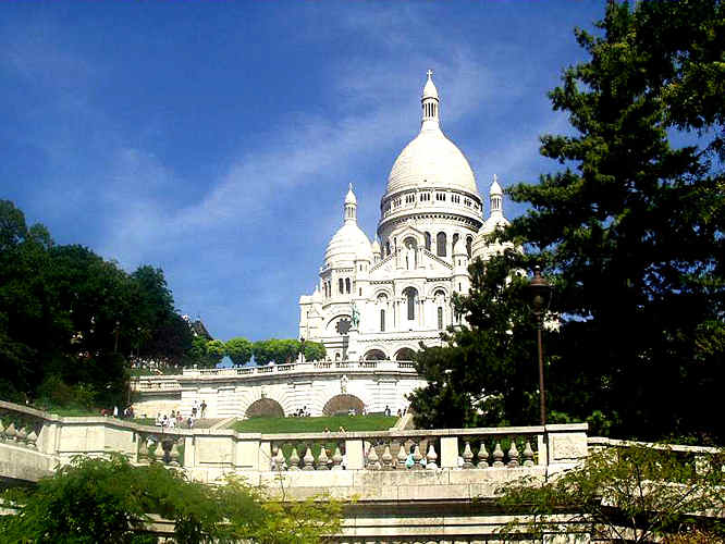 La Basilique du Sacr Coeur de Montmartre