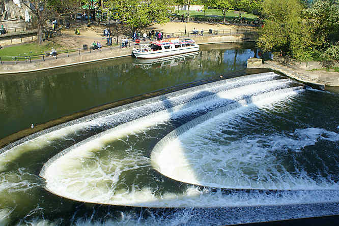 The weir in Bath