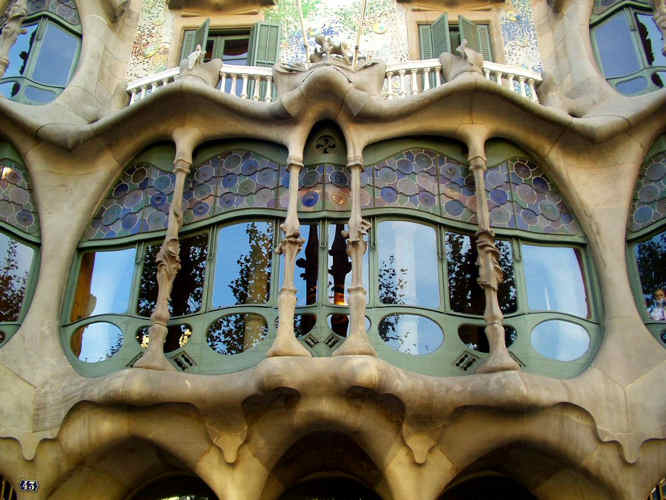 Gaudis Casa Batllo in Barcelona