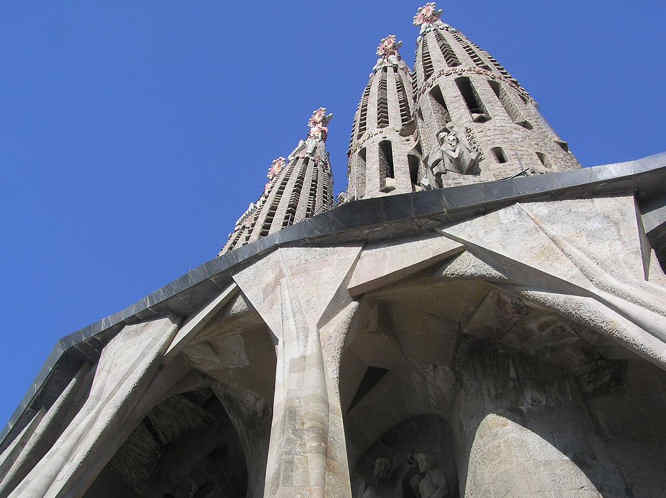Barcelona Gaudi Temple de la Sagrada Familia