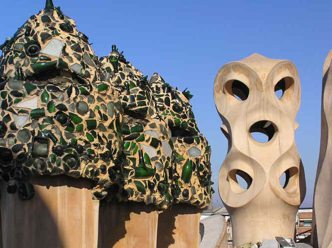 Casa Mila Chimneys 