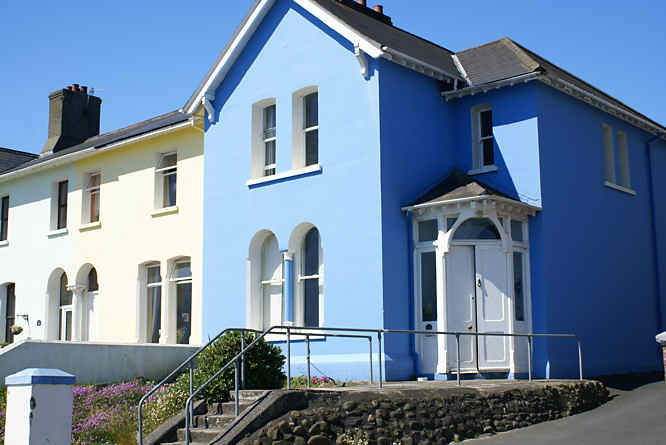 In Whitehead rewarded when you feast you eyes upon a row of delightfully painted Victorian houses