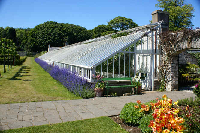RHS Glenarm castle walled garden on the Antrim Coast in Northern Ireland gardens are not to be missed