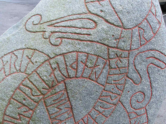 Viking Ruine stones in Iceland