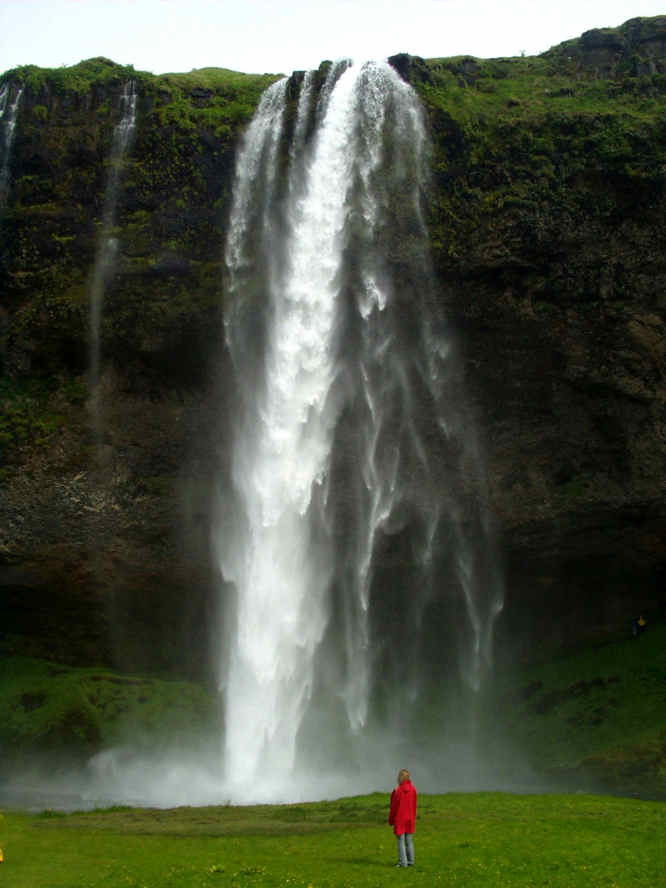 Icelandic waterfall