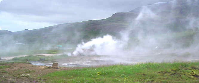 geysir geyser in Iceland