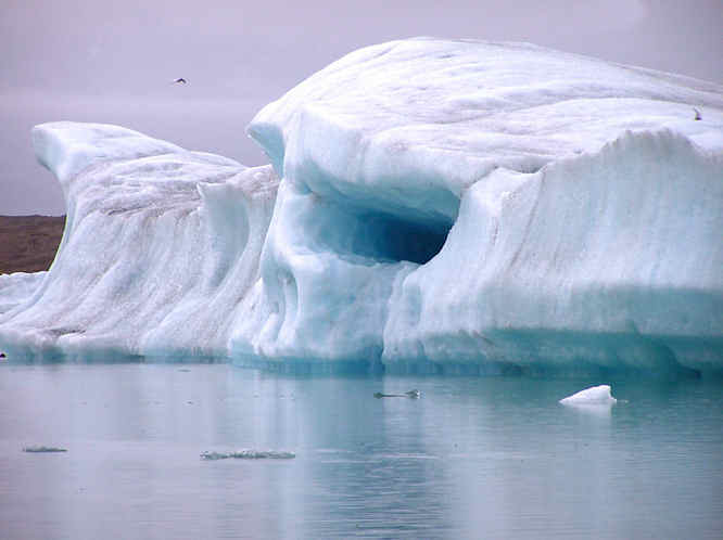 Skull shaped Iceberg
