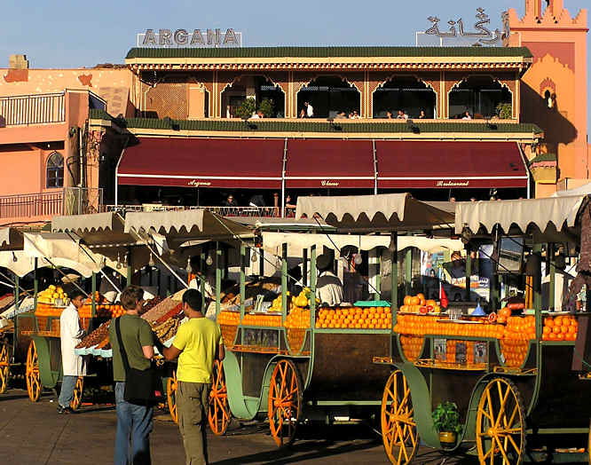 Marrakech main square 