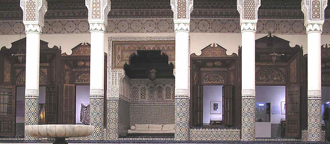 Marrakech museum buildings