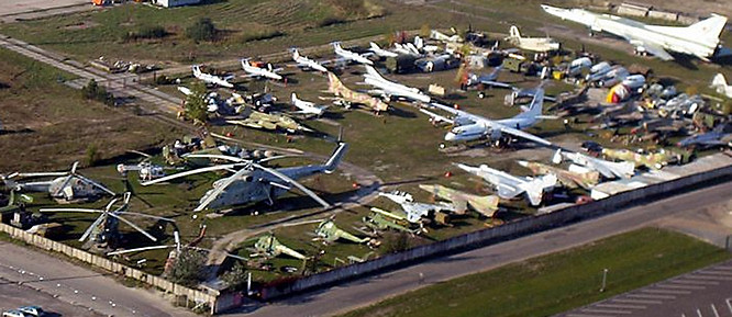 Riga Airport aviation museum in Latvia