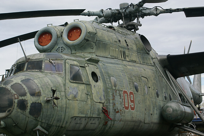 Russian MI-6 Hook Soviet helicopter