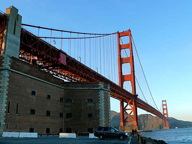 Fort Point San Francisco Golden Gate Bridge
