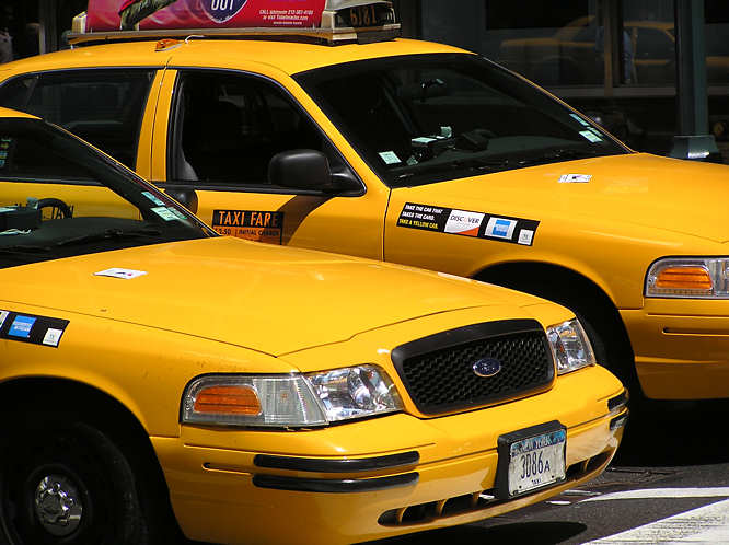 Yellow Taxi Photo