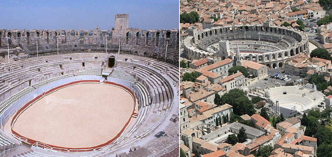 Roman city of Arles