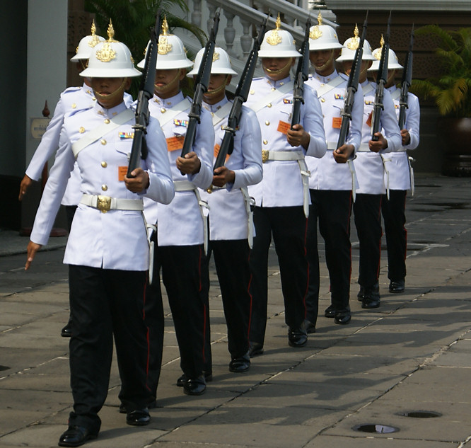 changing of the guard Bangkok