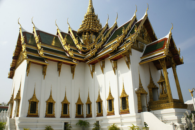 The Dusit Maha Prasat audience hall Bangkok in the Thai Royal Grand Palace