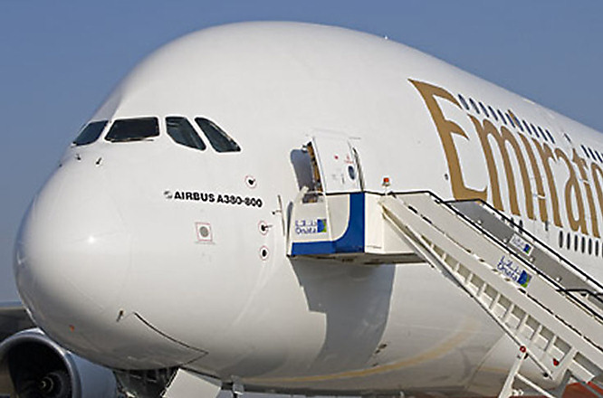 Airbus A380 super jumbo jet