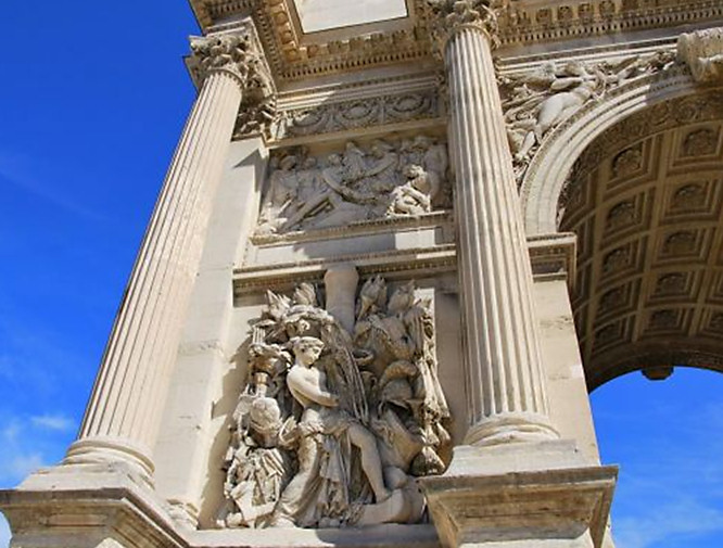  Marseille's  Arc de Triomphe