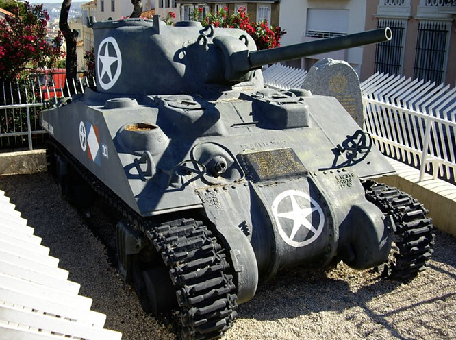 WWII Sherman Tank