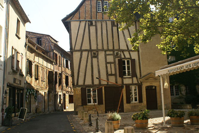 Old houses of Bergerac 