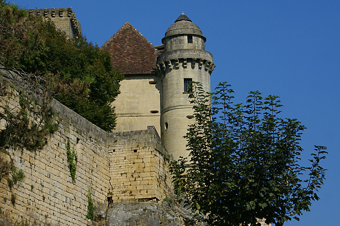a Tower of the Chateau Excideuil