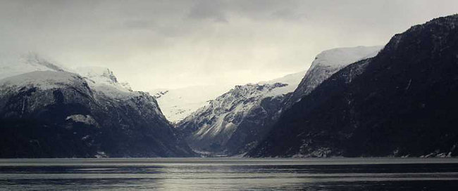Hardangerfjord U shaped valeeys