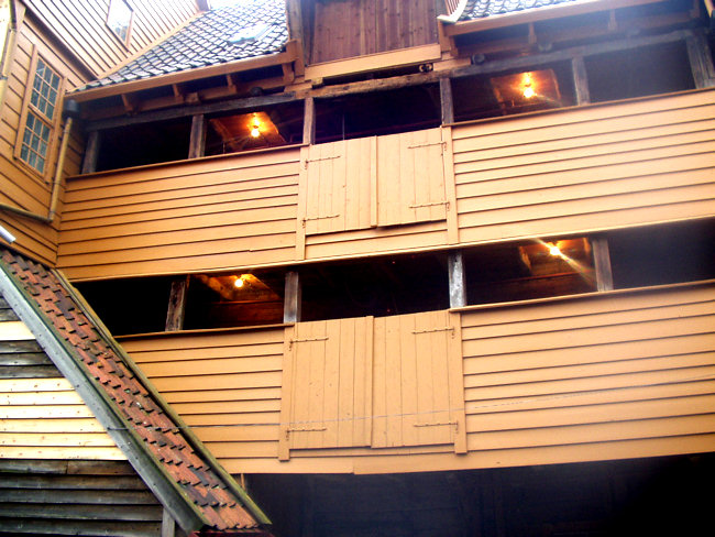 Bergen Hansa Wooden Warehouse