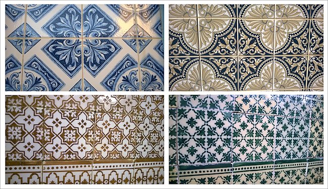 Azulejos Moorish style tile