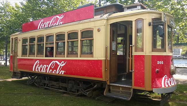 Porto Tram ride to the Atlantic ocean