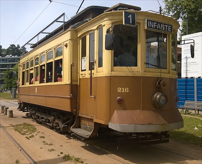 Porto Tram ride to the seaside