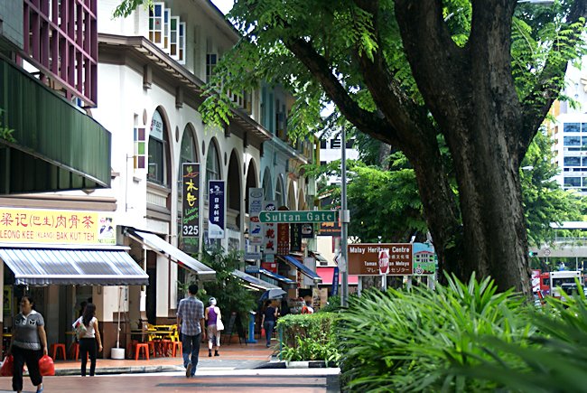 Beach Road in the Arab Quarter Singapore 