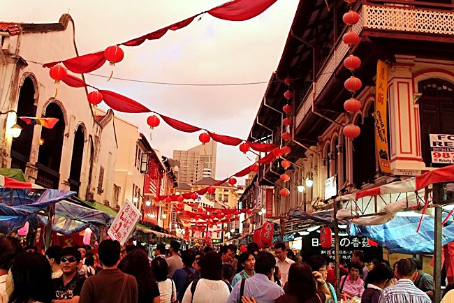 Singapore's China Town photo gallery travel guide