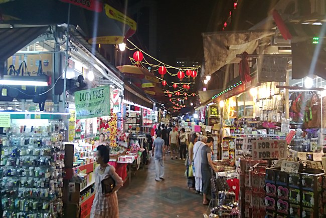 Chinatown in Singapore