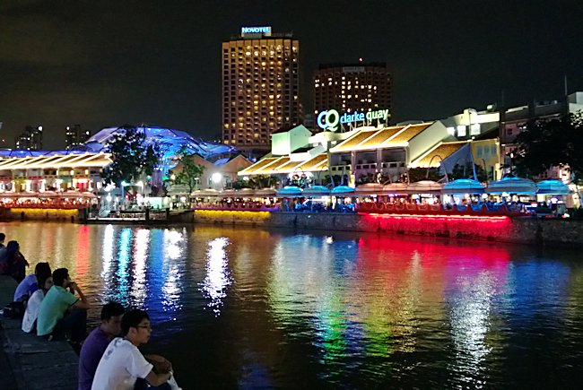 Clarke Quay in Singapore