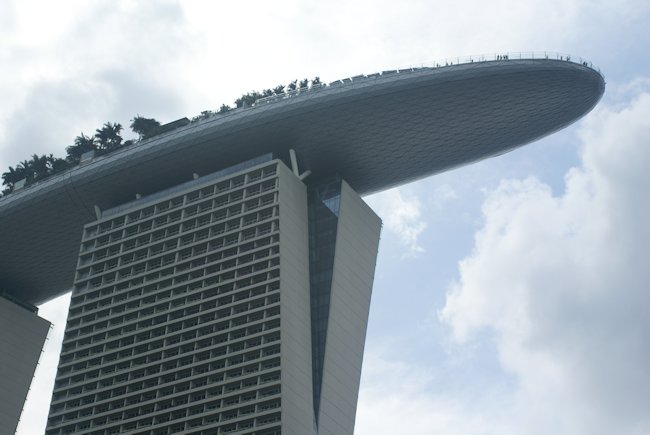 Three towers and Surfboard Roof