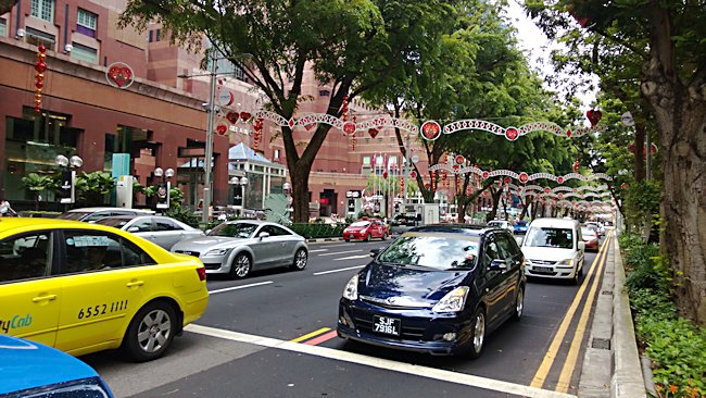 Singapore shopping Street 