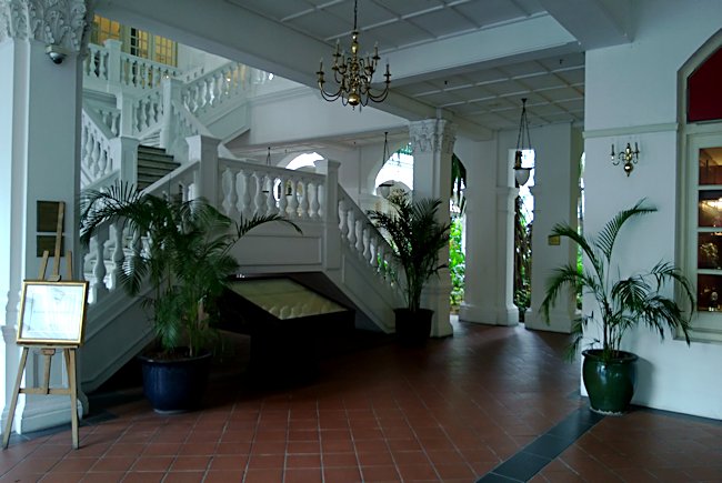 Raffles Hotel interior