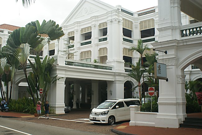  Raffles Hotel Seah Street entrance