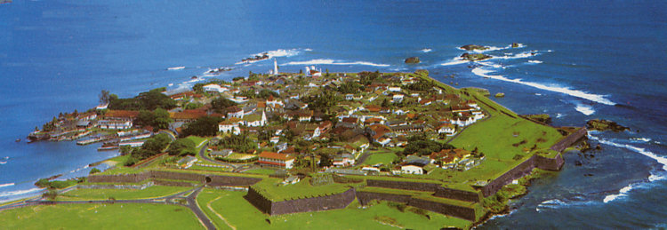 Galle the Ancient Port main gate and bastion 
