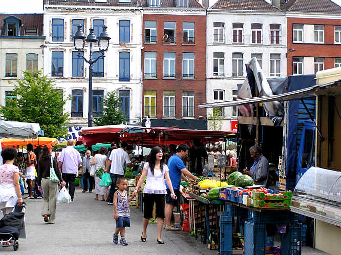 Markets of Lille in France